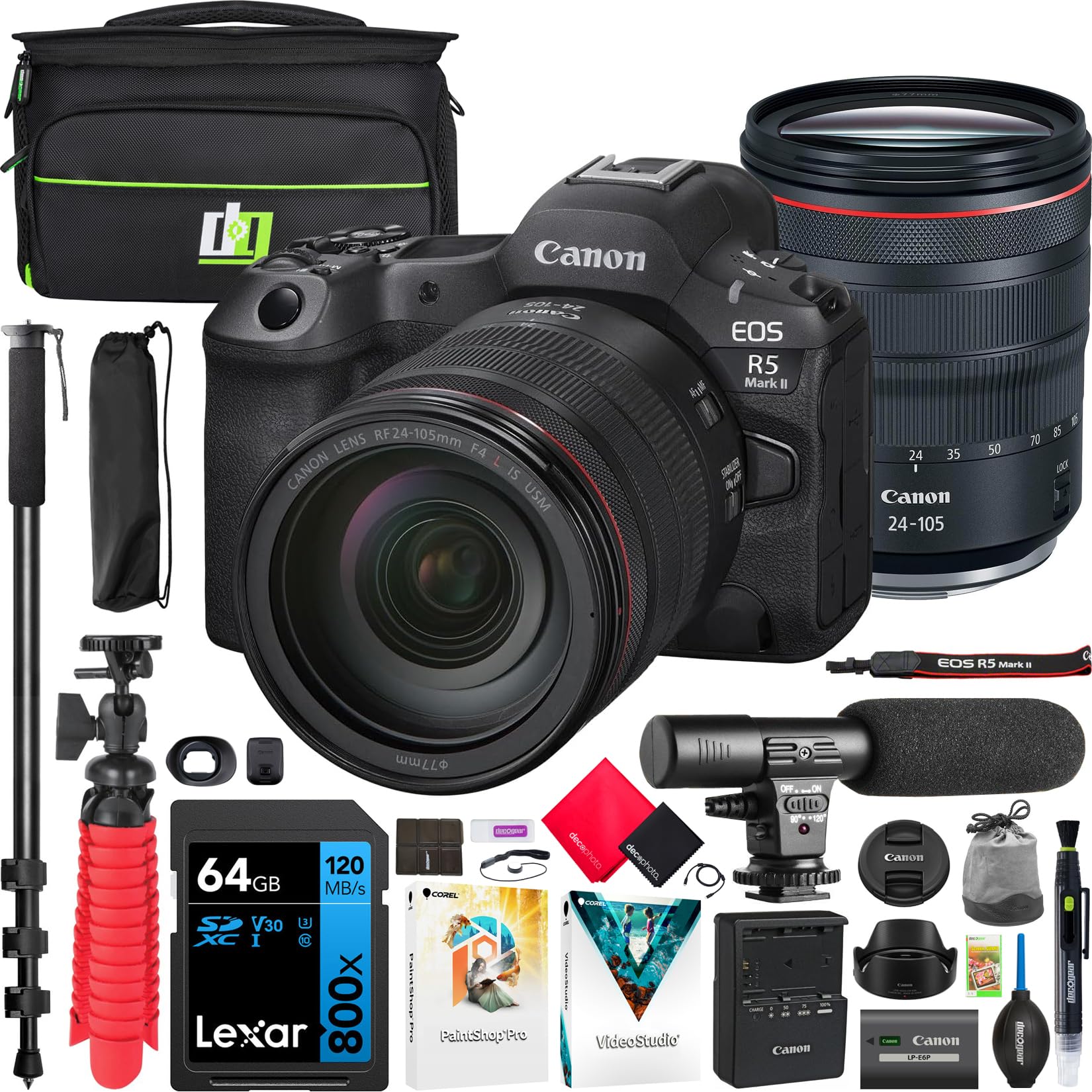Amazon | Canon EOS R5 Mark II フルフレーム ミラーレスカメラボディ